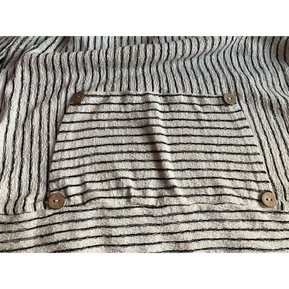 XS Roolee Black and White Striped Top - Picture 2 of 2